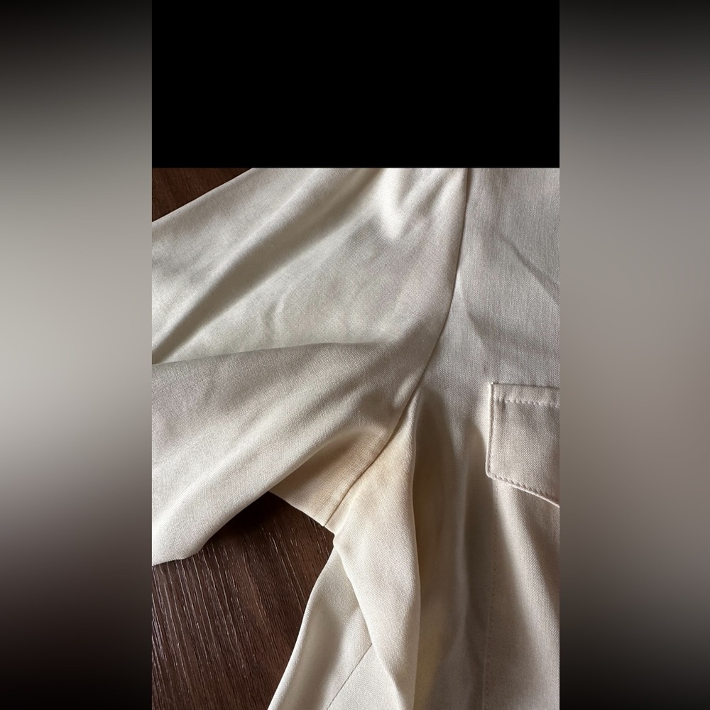 Vintage Anna And Frank 100% Silk Button Down Blouse - Picture 10 of 13